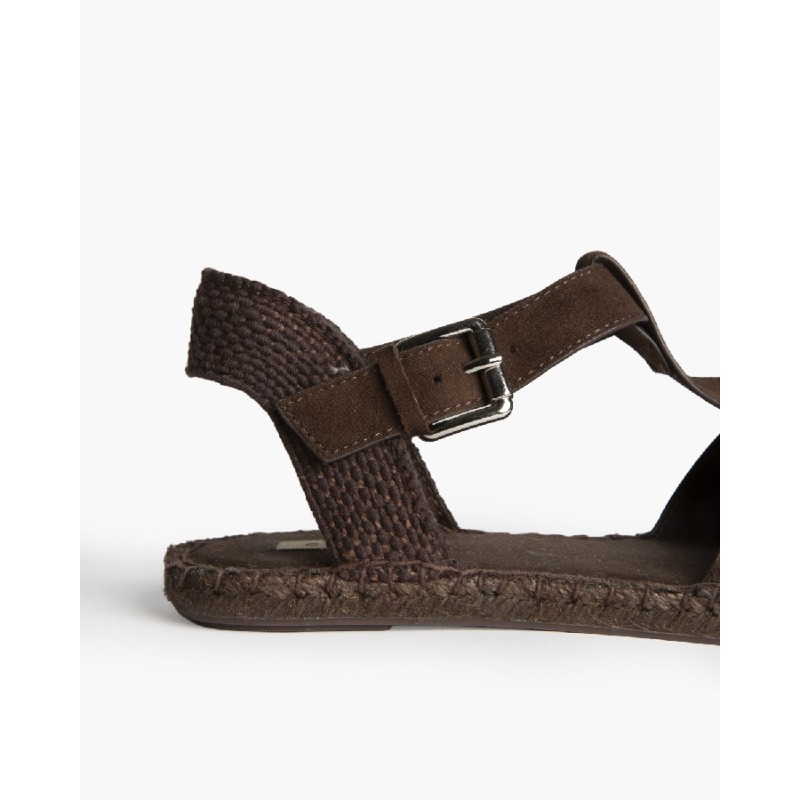 Sandalia Plana Tipo Cangrejera Rocio