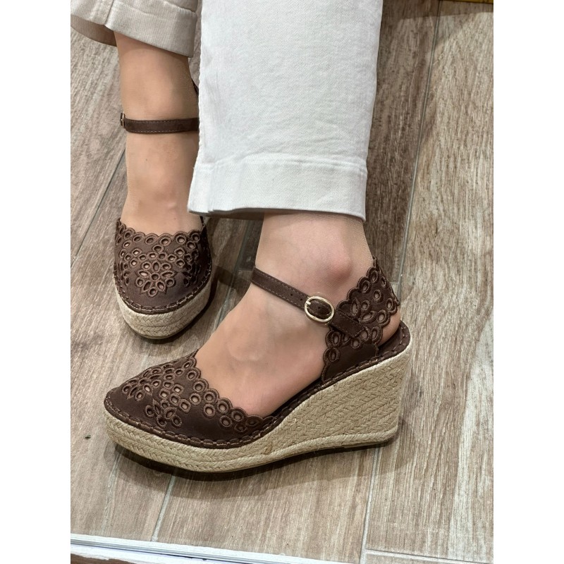 Alpargatas Alba Calada Con Plataforma...