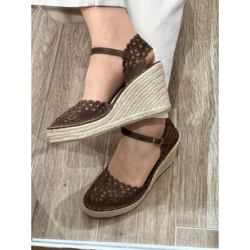 Alpargatas Alba Calada Con Plataforma...