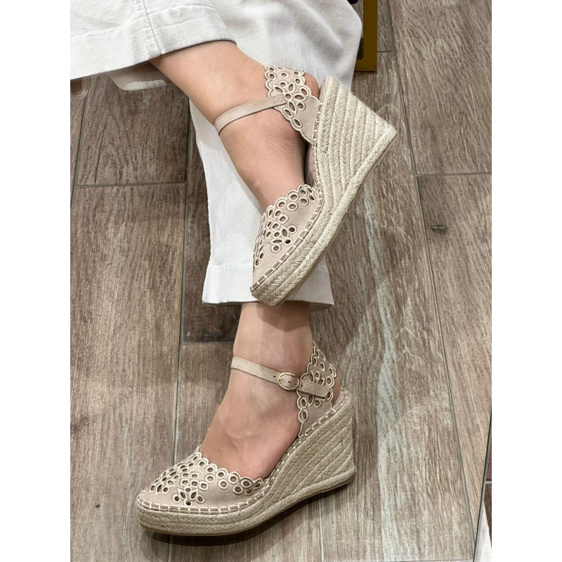 Alpargatas Alba Calada Con Plataforma...