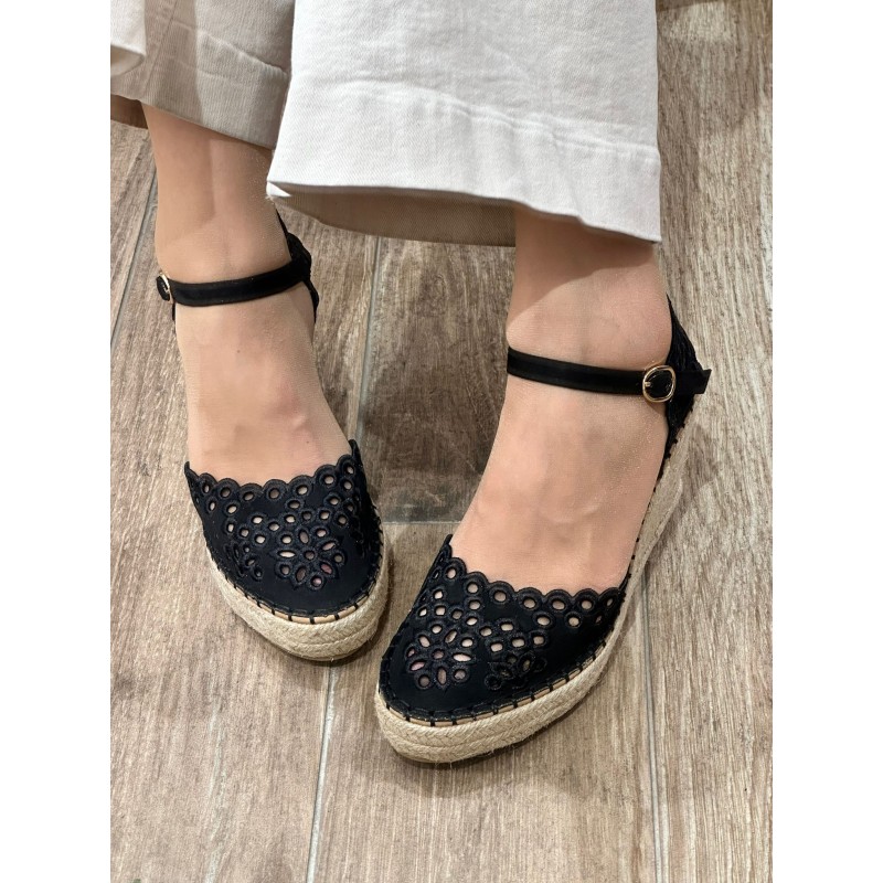 Alpargatas Alba Calada Con Plataforma...