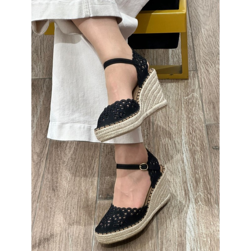 Alpargatas Alba Calada Con Plataforma y Hebilla