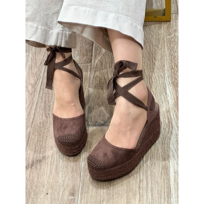 Esparteñas Cuña Alta Lazo 4 Colours