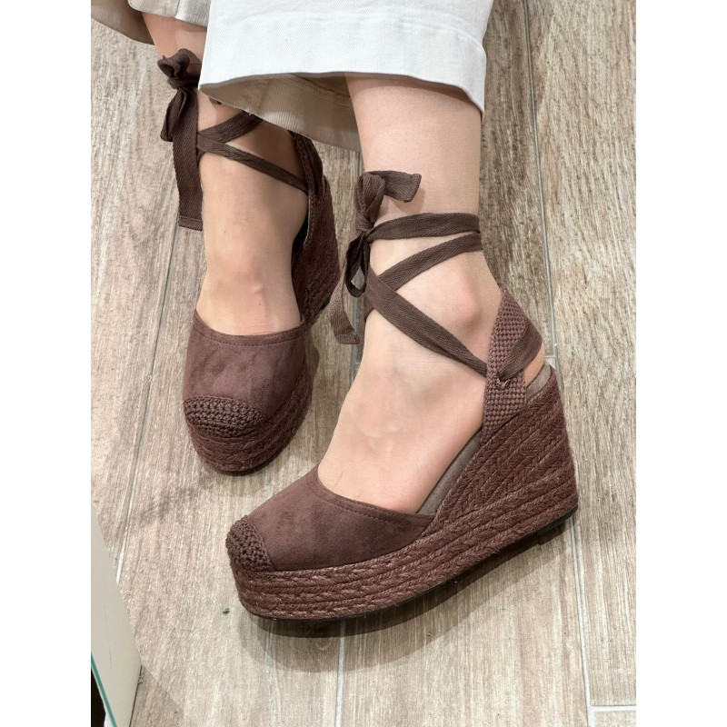 Esparteñas Cuña Alta Lazo 4 Colours