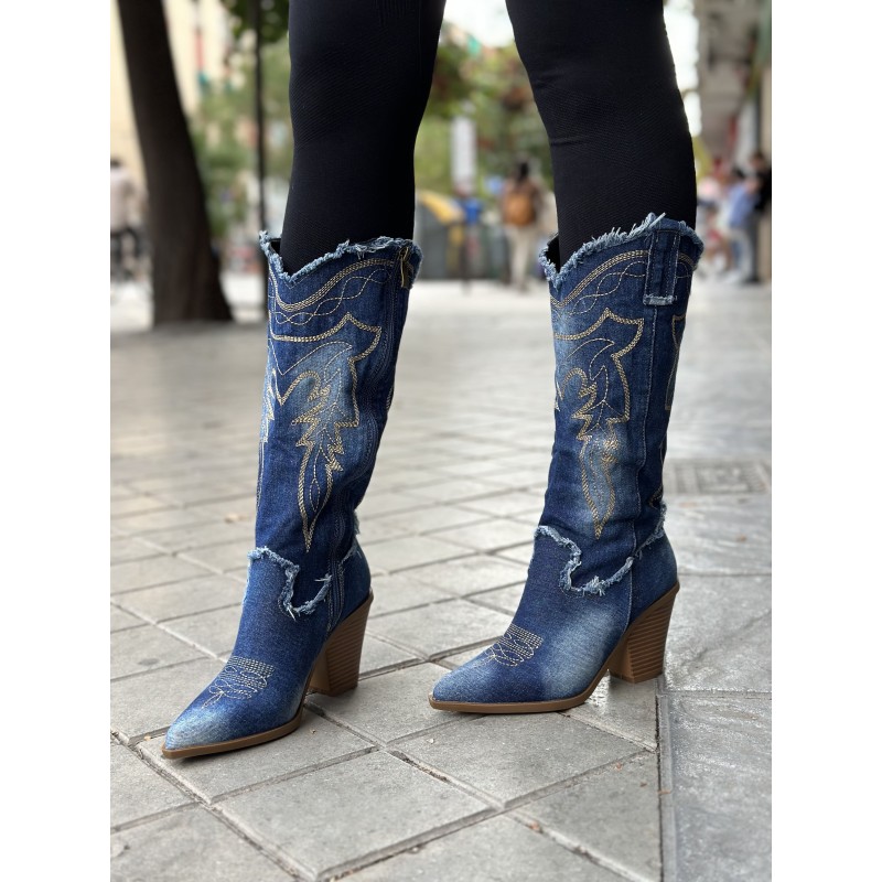 Botas estilo vaqueras