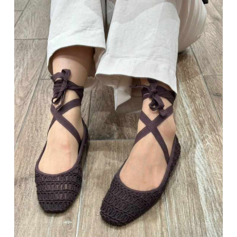 Bailarina Con Cinta Tipo Lace-Up 2