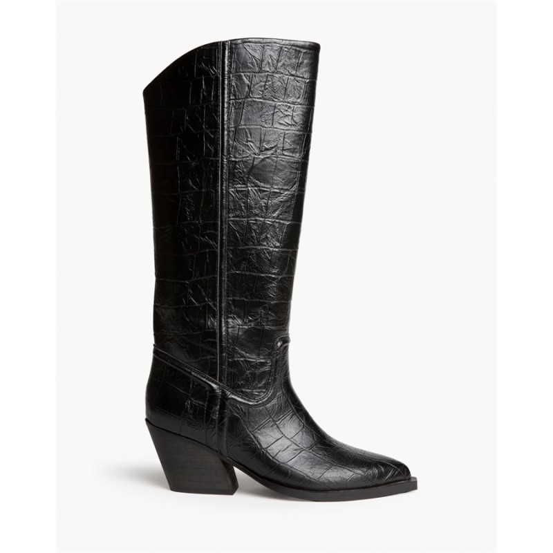 Botas altas estilo cowboy Diseño cocodrilo Corina -M6764