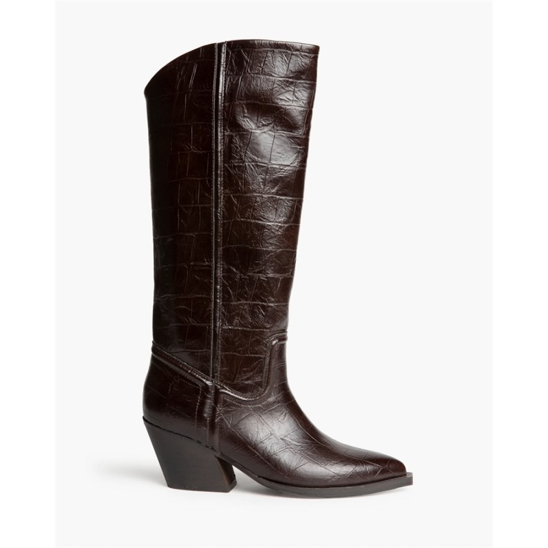 Botas altas estilo cowboy Diseño cocodrilo Corina -M6764 2