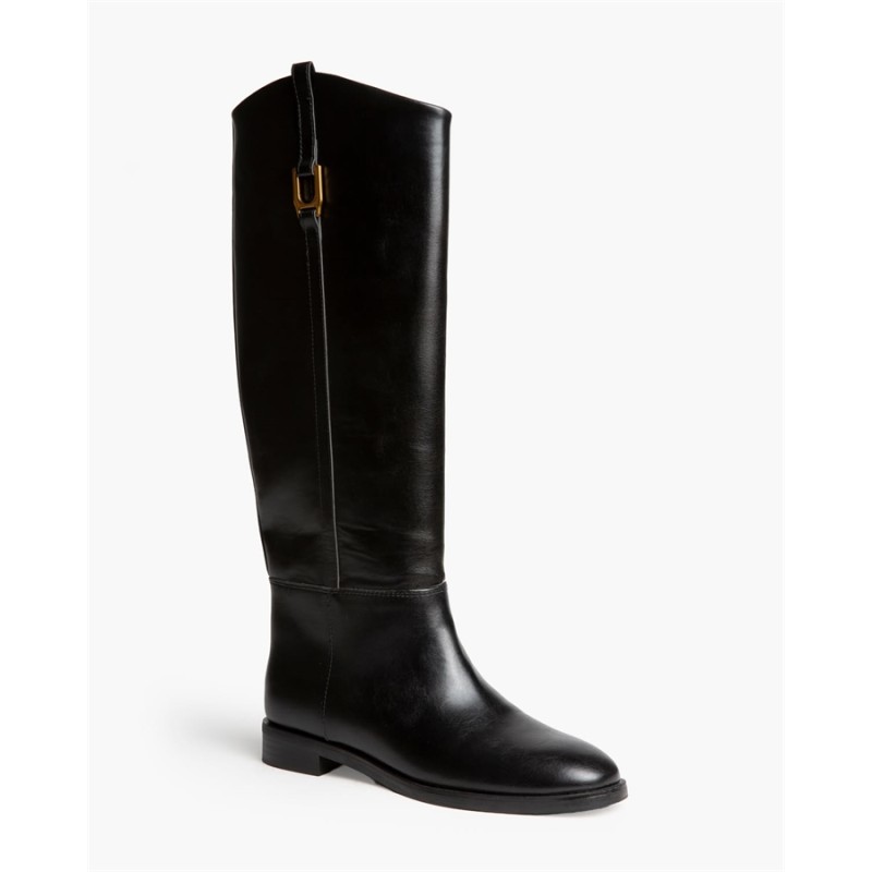 Bota Plana Estilo Hípica -Corina M6796