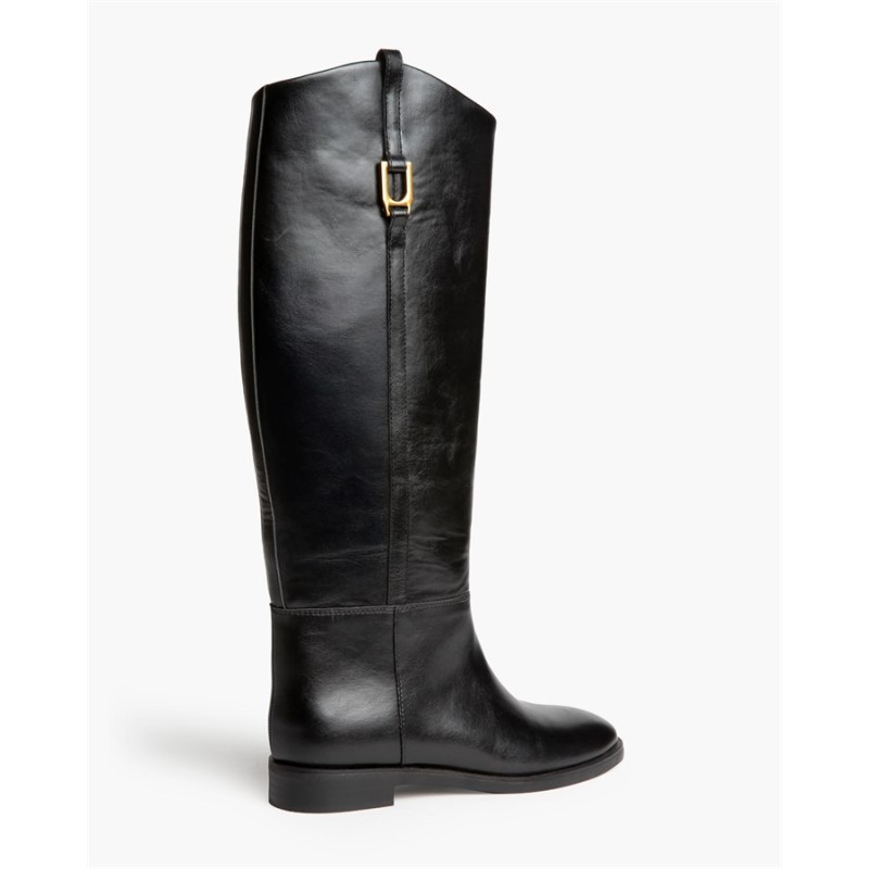 Bota Plana Estilo Hípica -Corina M6796