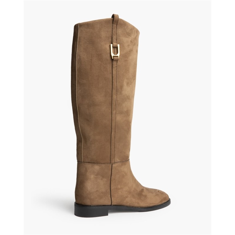 Bota Plana Estilo Hípica -Corina M6796