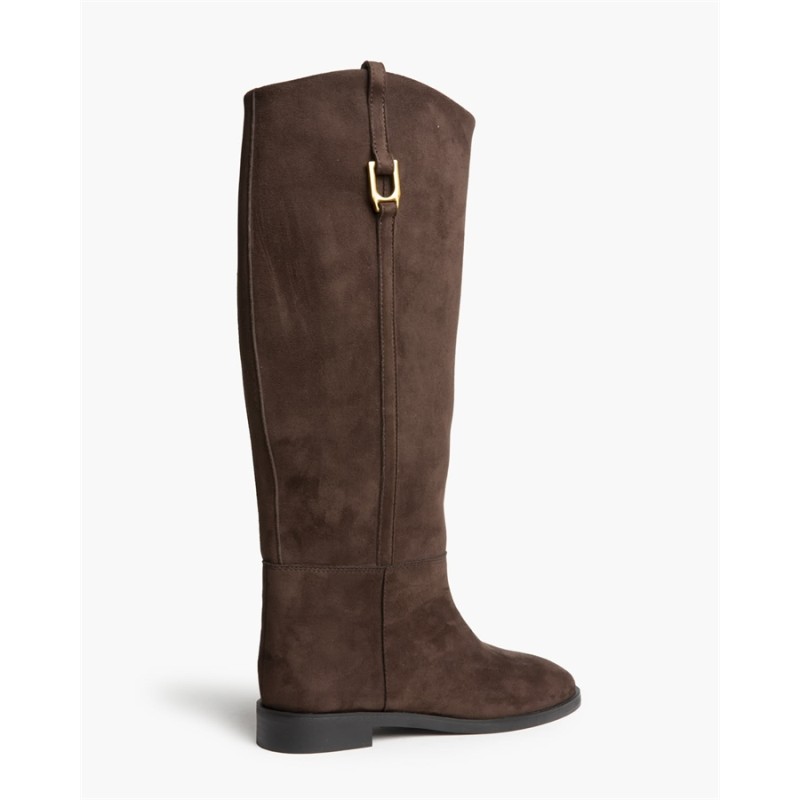 Bota Plana Estilo Hípica -Corina M6796