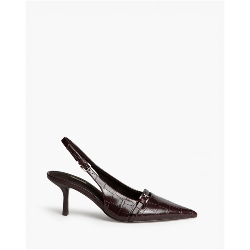 Zapato Destalonado "Valeria" – Sofisticación Slingback y Tacón Sensato