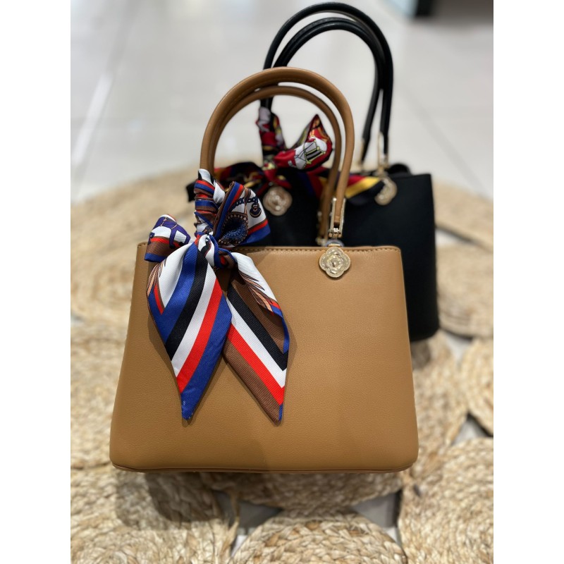 Bolso de Mano "Lady Pañuelo" con Bandolera