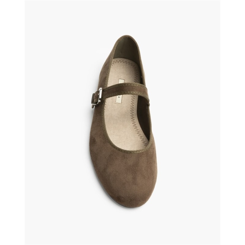 Bailarina Merceditas en Antelina con Hebilla M6570