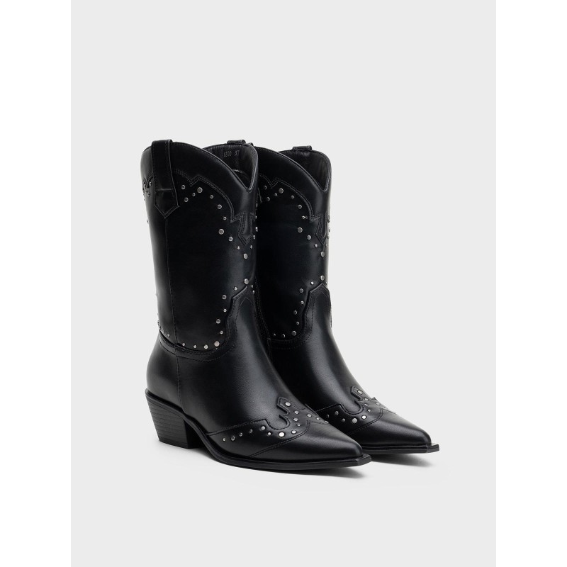 Bota Camperas Cowboy con Tachuelas y Caña Alta H200