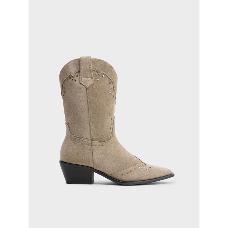 Bota Camperas Cowboy con Tachuelas y Caña Alta H200