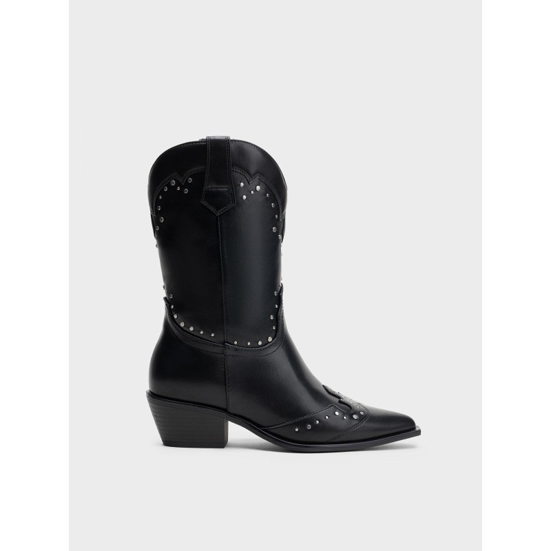 Bota Camperas Cowboy con Tachuelas y Caña Alta H200