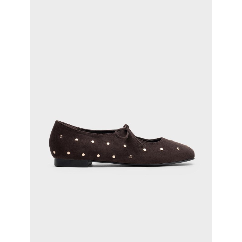 Bailarinas Tachuelas y Lazada en Ante P149