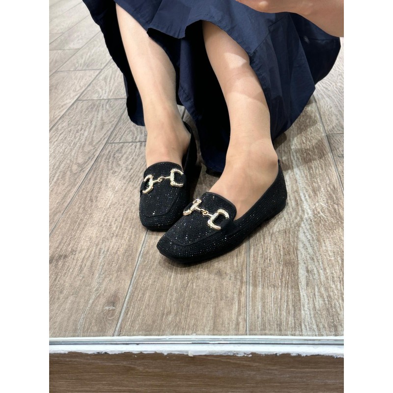 Mocasines Estrás con Hebilla Antideslizantes FZL2419