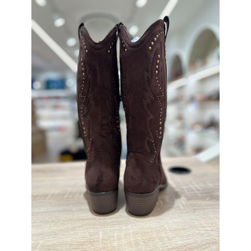 Botas Altas Camperas de Estilo Cowboy...