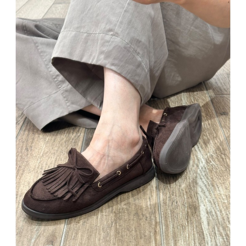 Mocasines Boho Fringe F8115