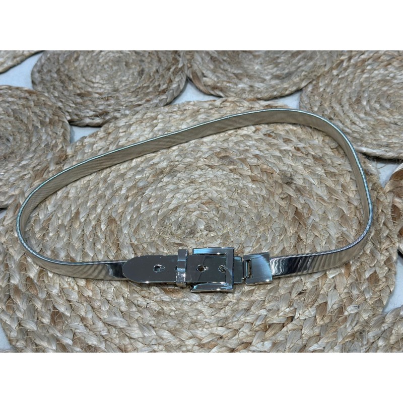 Cinturón Metálico y Elástico