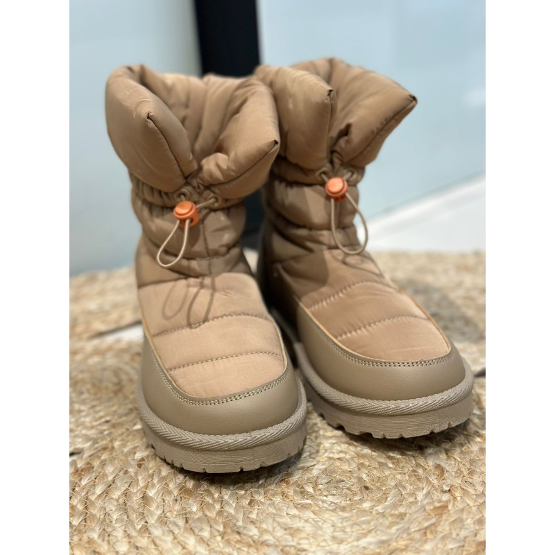 Botín De Nieve Acolchada