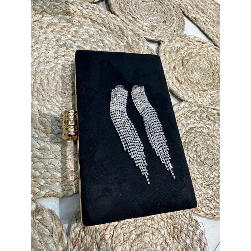 Pendientes Largos Cristal 2