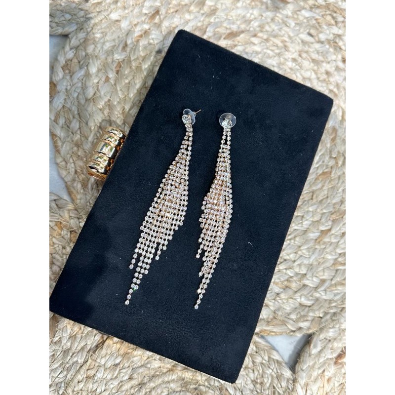 Pendientes De Borla Larga
