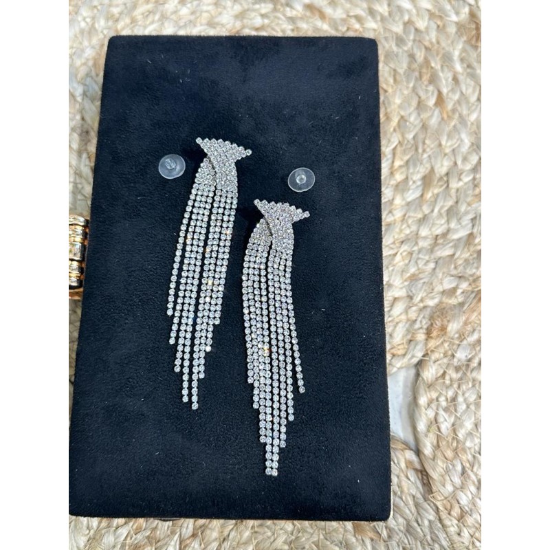 Pendientes De Borla Cruzados